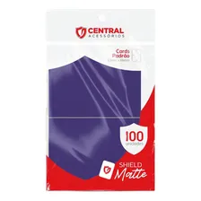 Central Shield Matte Roxo 100 Sleeves Pokemon Magic Foto mini 1