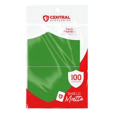 Central Shield Matte Verde 100 Sleeves Pokemon Magic Foto  mini 1