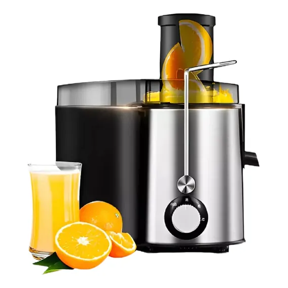 Centrifuga Alimentos Extrator Elétrico Juicer Sucos Frutas Cor Inox 220v Foto 1