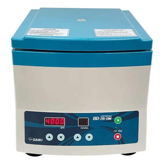CentrĂfuga Daiki 80-2B-DM digital frequĂȘncia clĂnica 60 Hz 220V Foto 1