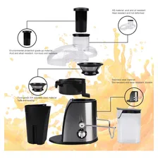Centrífuga de alimentos elétrica GW 8036 Juicer inox Foto mini 2