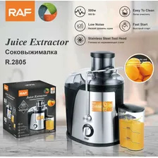 Centrífuga de alimentos elétrica GW 8036 Juicer inox Foto mini 3