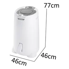 Centrífuga de roupas Wanke Sofia elétrica 15kg branca 127V Foto mini 2