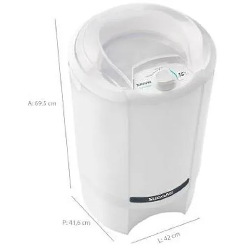 Centrifuga Suggar Giromax 15KG - Ct1501br Cor Branco 127V Foto 1