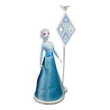 Centro De Mesa Aniversário Frozen 2 Com Suporte Bexiga Foto  mini 1