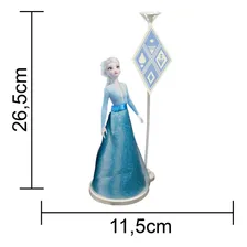 Centro De Mesa Aniversário Frozen 2 Com Suporte Bexiga Foto mini  3