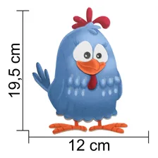 Centro De Mesa Decoração Galinha Pintadinha Festa Eva19,5cm Foto mini 4