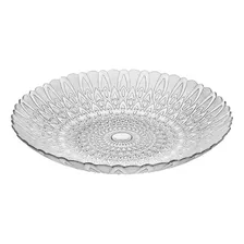 Centro De Mesa Pluma Em Vidro 10x38x38cm - Vitazza Foto  mini 1
