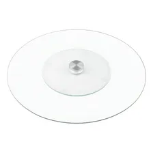 Centro De Mesa Prato Giratório 50cm Vidro Hauskraft Foto  mini 1