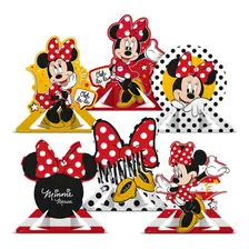 Centro De Mesa Regina Festa Minnie Mouse - Kit Por 6 Unidades Foto mini 1