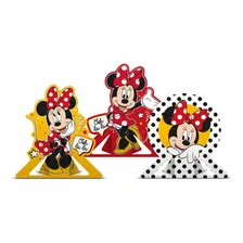 Centro De Mesa Regina Festa Minnie Mouse - Kit Por 6 Unidades Foto mini 3