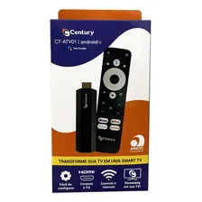 Century Smart Stick Android Tv 8gb Comando De Voz Chromecast conectividade Wi-Fi Streaming Stick Transforma Tv HDMI em Smart Foto mini 2