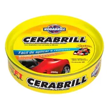Cera Automotiva CARNAUBA E SILICONE Auto Brilho Para Polimento 200g Foto mini 2