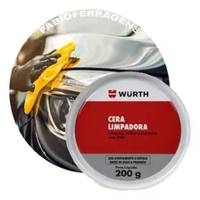 Cera Automotiva Limpadora Carnaúba Série Ouro 200g Wurth Foto mini 4