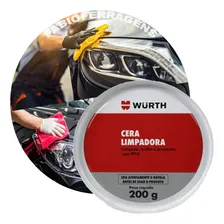 Cera Automotiva Limpadora Carnaúba Série Ouro 200g Wurth Foto mini 3