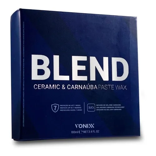 Cera Automotiva Pasta Blend Ceramic Wax 100ml Vonixx Foto 1