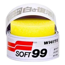 Cera Automotiva Premium White Wax Soft99 350g Cleaner Branca Foto mini 1
