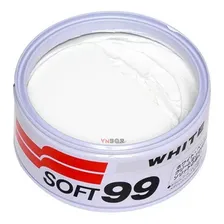 Cera Automotiva Premium White Wax Soft99 350g Cleaner Branca Foto mini 3