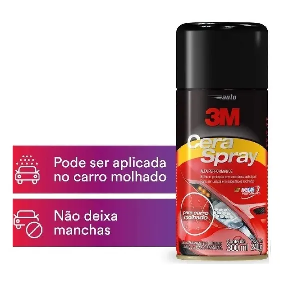 Cera Automotiva Protetora 300ml 3M Foto 1