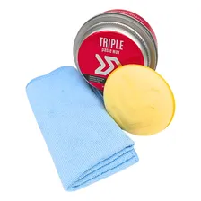 Cera Automotiva Triple Wax Autoamerica 300g + Foto  mini 1