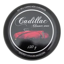 Cera Cadillac Cleaner Wax 150g Proteção E Brilho Foto mini 1