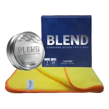 Cera Carnaúba Blend 100ml + Flanela 60x40 Autoamerica Foto  mini 1