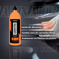 Cera Carnaúba Express Ultra 1,5l Automotiva 2 Em 1 Vonixx Foto mini 3