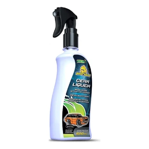 Cera Carnaúba Liquida Automotiva Autoshine Cristalizadora Foto 1