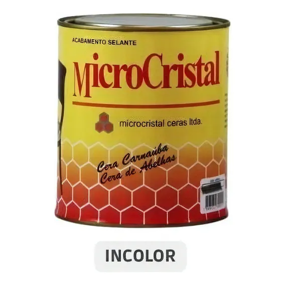 Cera Carnaúba Microcristal Incolor - 380g Foto 1