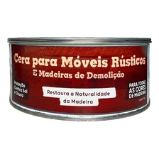 Cera Carnaúba Moveis Rústicos E Madeiras De Demolição 400gr Foto  mini 1