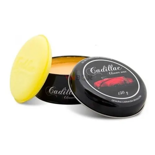 Cera Carnauba Premium Cadillac 150g - Cleaner Wax / Com aplicador Foto 1