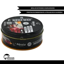 Cera Cristalizadora Automotiva Mega Wax 100g Com Aplicador Foto mini 2