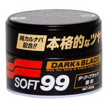 Cera De Carnaúba Premium Soft99 Dark & Black Paste Wax 300g Foto mini 3