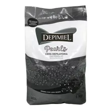 Cera Depilat贸ria Depimiel Lama Negra Espanhol 1kg Foto mini 1