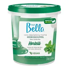 Cera Depilatória Hidrossolúvel Hortelã Depil Bella 1300kg Foto mini 1