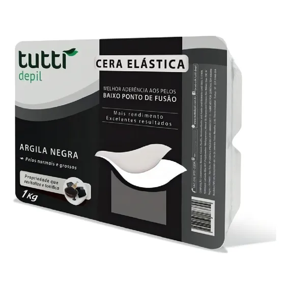 Cera Depilatória Quente Elástica 1kg Tutti Depil Foto 1