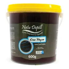 Cera Depilatória Quente Natu Depill Cera Negra 600g Foto  mini 1