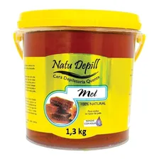 Cera Depilat贸ria Quente Natu Depill Mel 1,3kg Foto mini 1