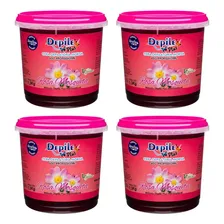 Cera Depilat贸ria Rosa Mosqueta Depile Plus Profis. 1,3kg 4un Foto mini 1