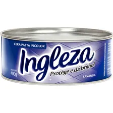 Cera em Pasta Incolor Ingleza Lata 400g Foto mini 1