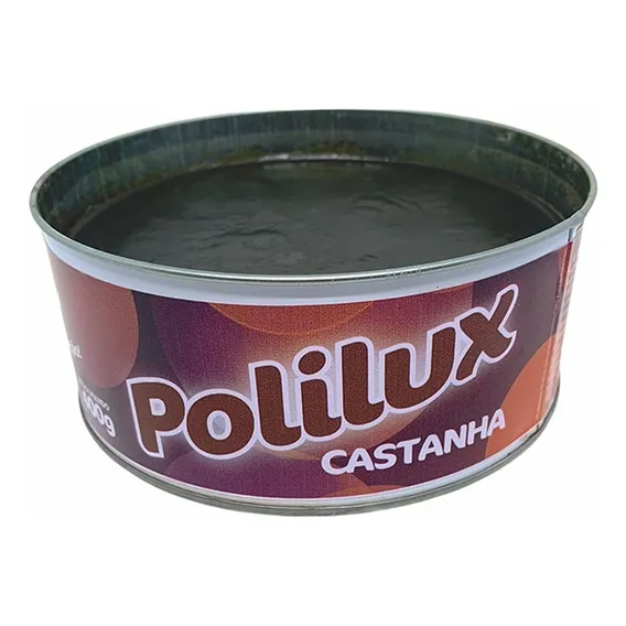 Cera Em Pasta Para Móveis De Madeira Polilux Castanha Foto 1