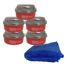 Cera En Pasta En Pote Autoamerica Triple Triple Pasta Wax 300g Mate De 300ml 300g Foto mini 1