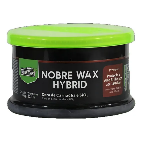 Cera Limpadora Nobre Wax Hybrid 350g Nobrecar Foto 1