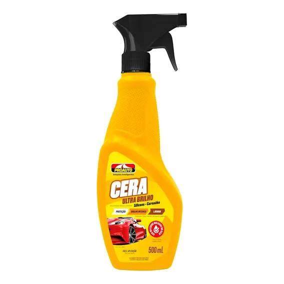 Cera Liquida Auto Brilho Proauto 500ML - Proauto Foto 1