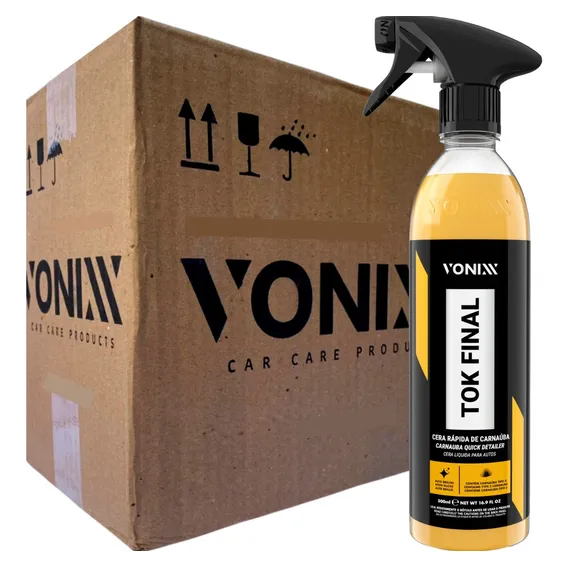 Cera Líquida Carnaúba Tok Final 500ml Vonixx Atacado 12 Un Foto 1