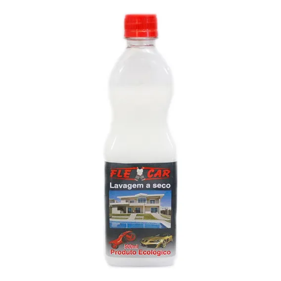 Cera Líquida Flexcar Auto Espelhamento Lavagem À Seco 500ml Foto 1