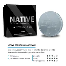Cera Native carnaúba paste wax Vonixx carro 100ml Foto mini 3