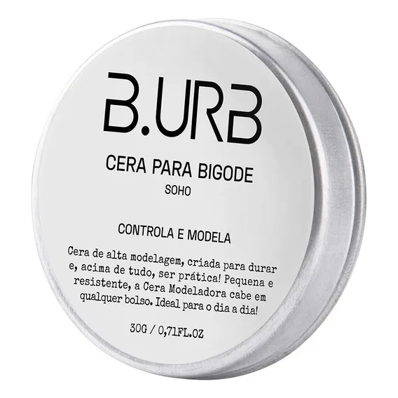Cera Para Bigode Soho - Barba Urbana 30g Foto 1