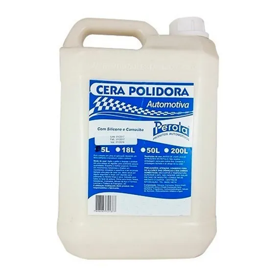Cera Polidora Perola 5litros Foto 1