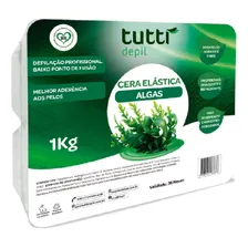 Cera Quente Elástica Algas 1kg Tutti Depil Foto  mini 1